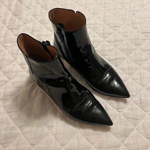 Aquazzura Quant Black Heeled Boots patent